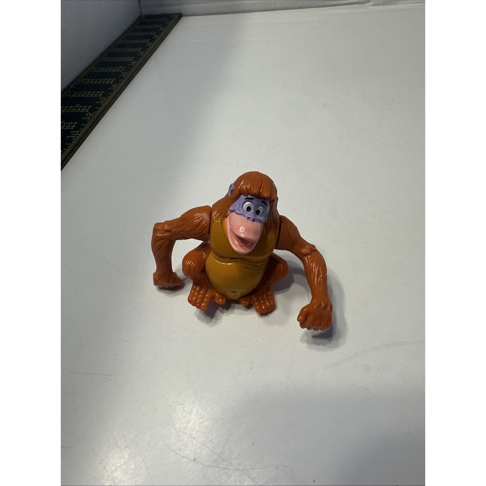 1989 Jungle Book McDonalds Happy Meal Toy‎ King Louie Orangutan 2"